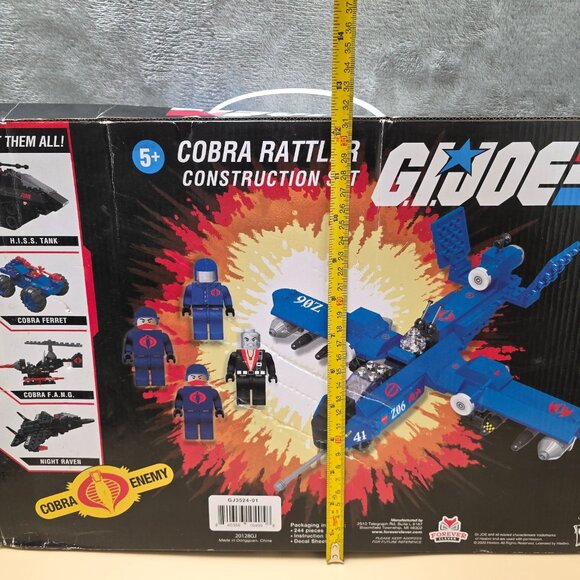 2020 Forever Clever G.I. Joe: Cobra Rattler 244 Pieces Construction Set NEW - Picture 7 of 8